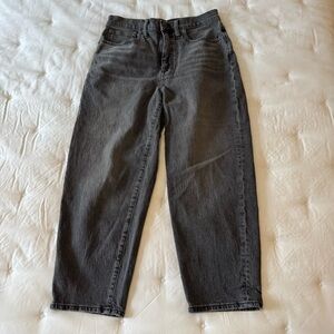 Madewell Grey Balloon Jeans